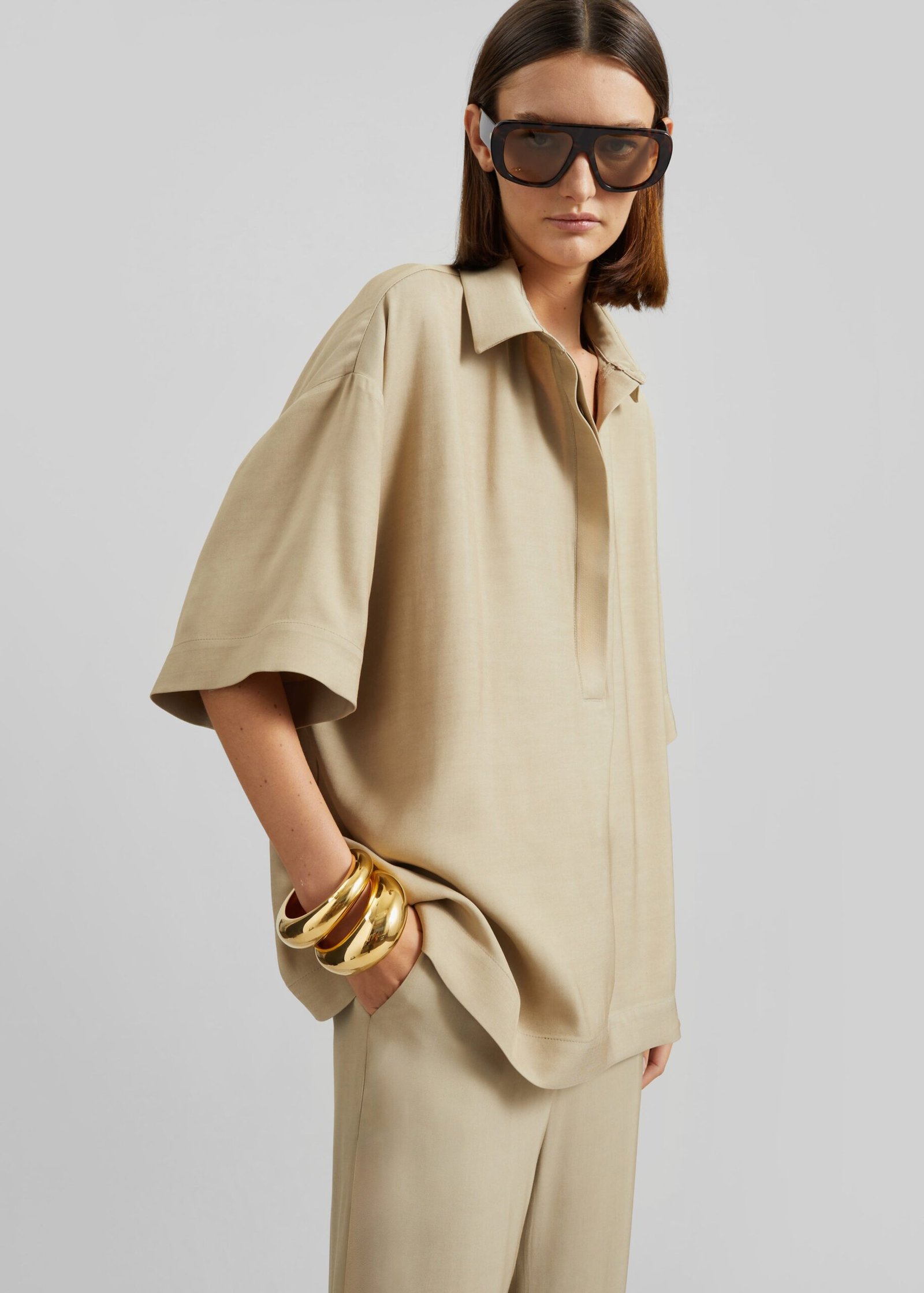 Polo Shirt - Beige