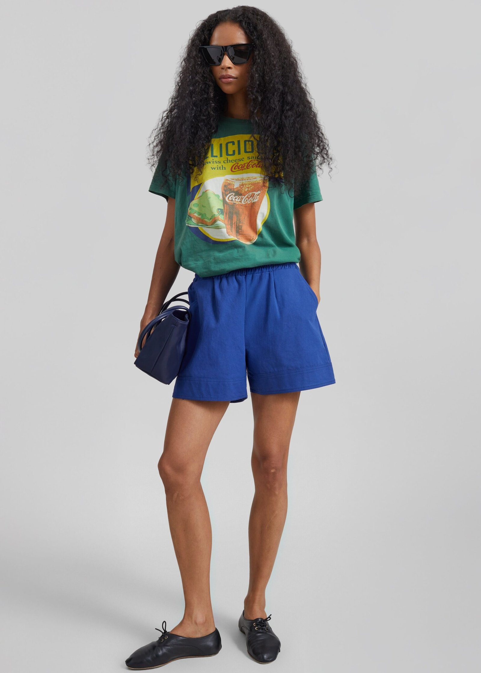 Cotton Shorts - Cobalt
