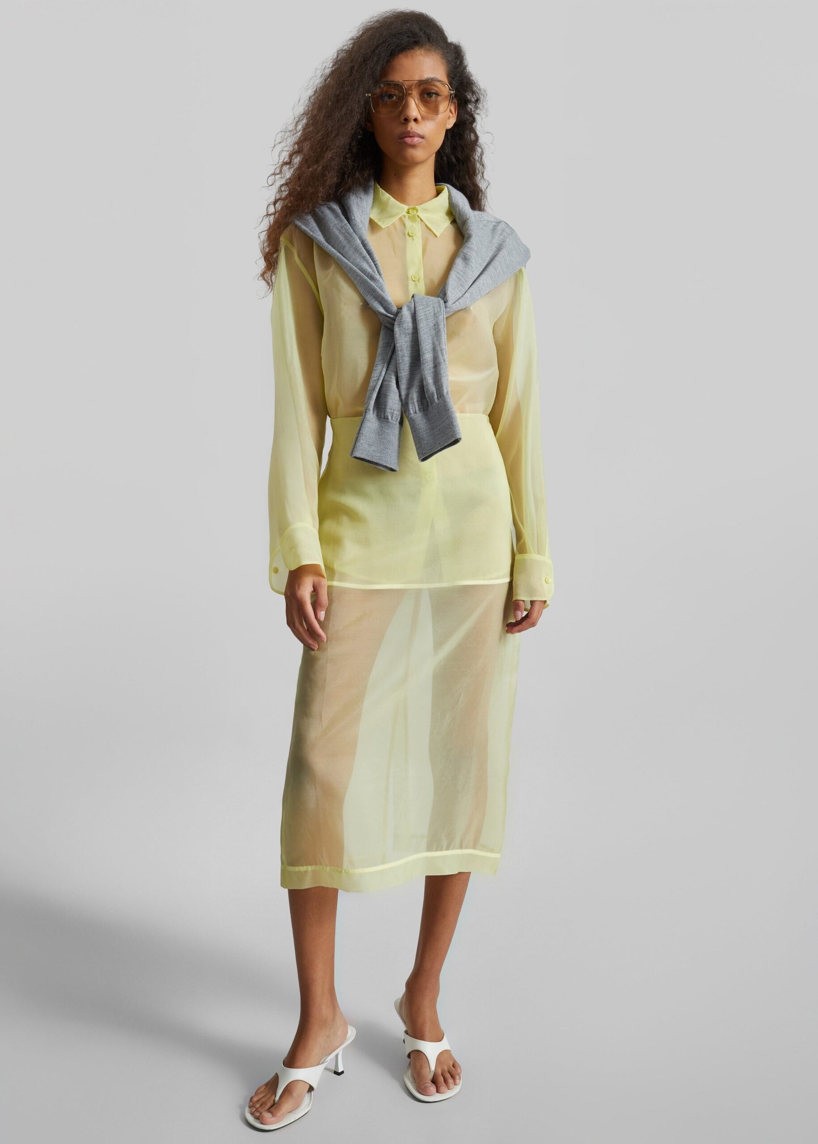 Shirt - Pale Yellow