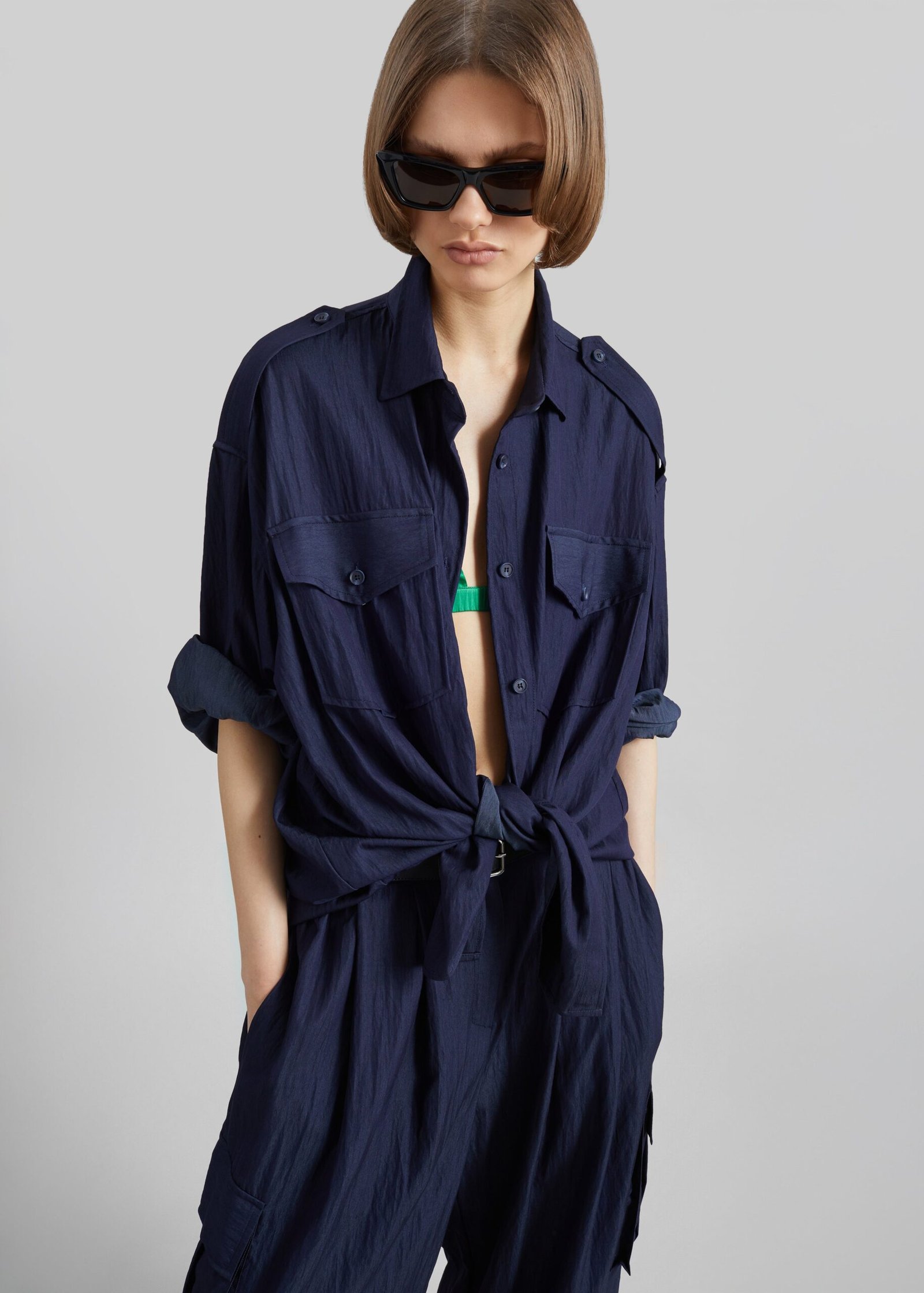 Cargo Shirt - Navy