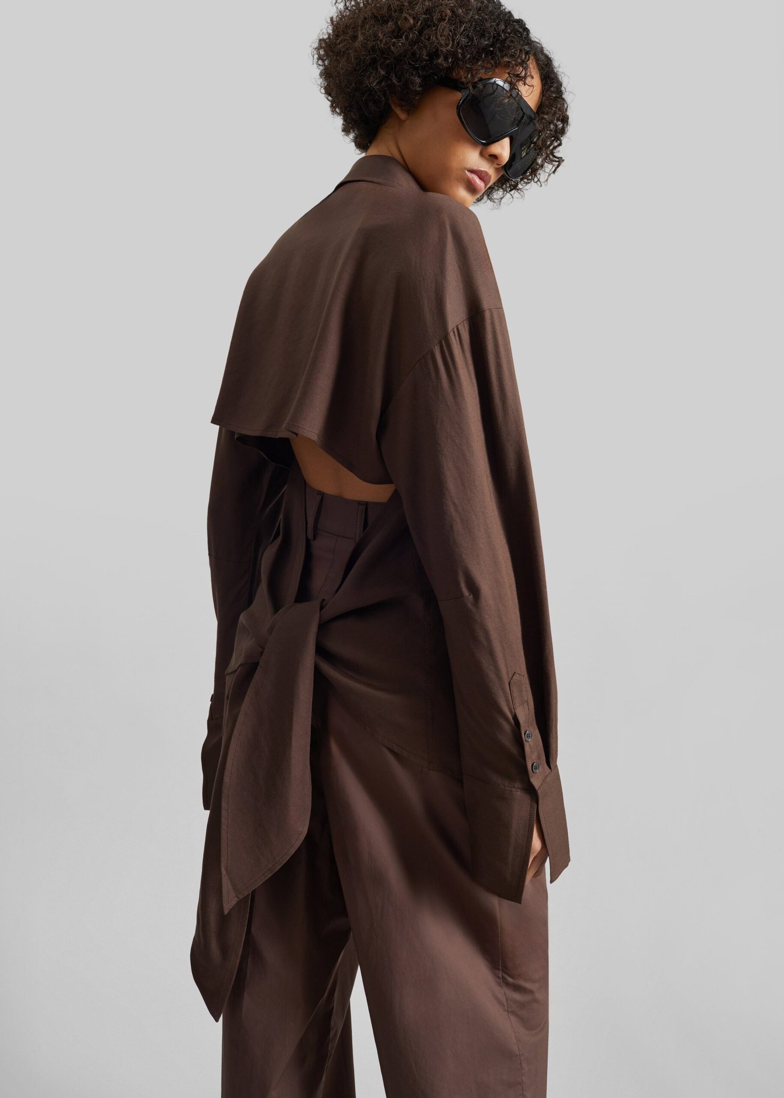 Back Shirt - Brown